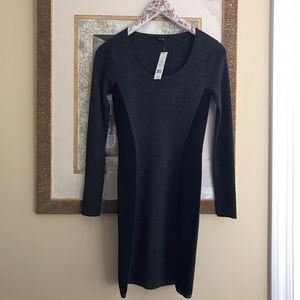 NWT Theory 'Freida' Long Sleeve Wool Dress