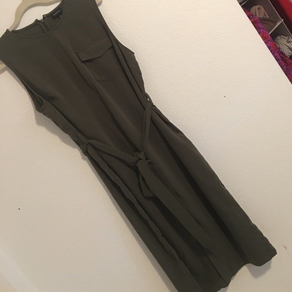 Army Green Dress
