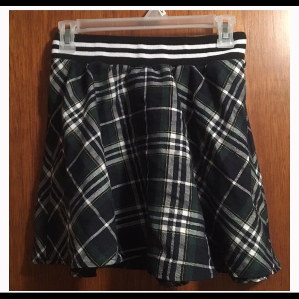 Plaid Skater Skirt