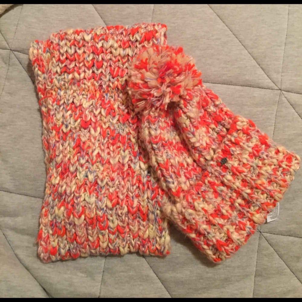 Matching AE scarf and hat