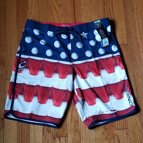 O'Neill Other - O'Neill Hyperfreak Beer Pong Boardshorts 36