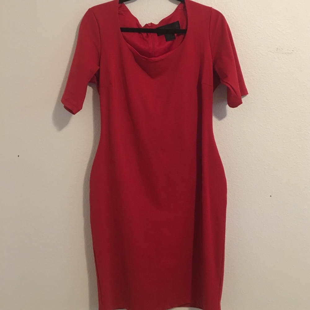 Red Kardashian Kollection Dress