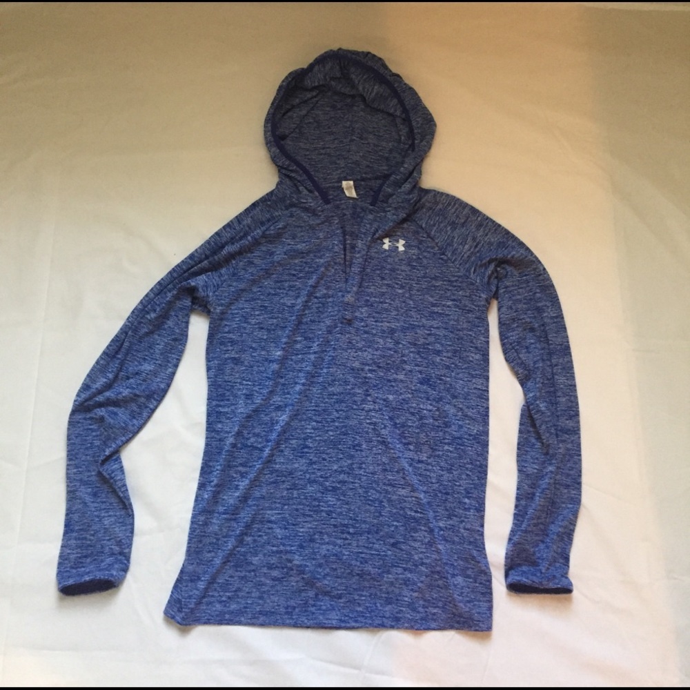 Blue Under Armour pull-over