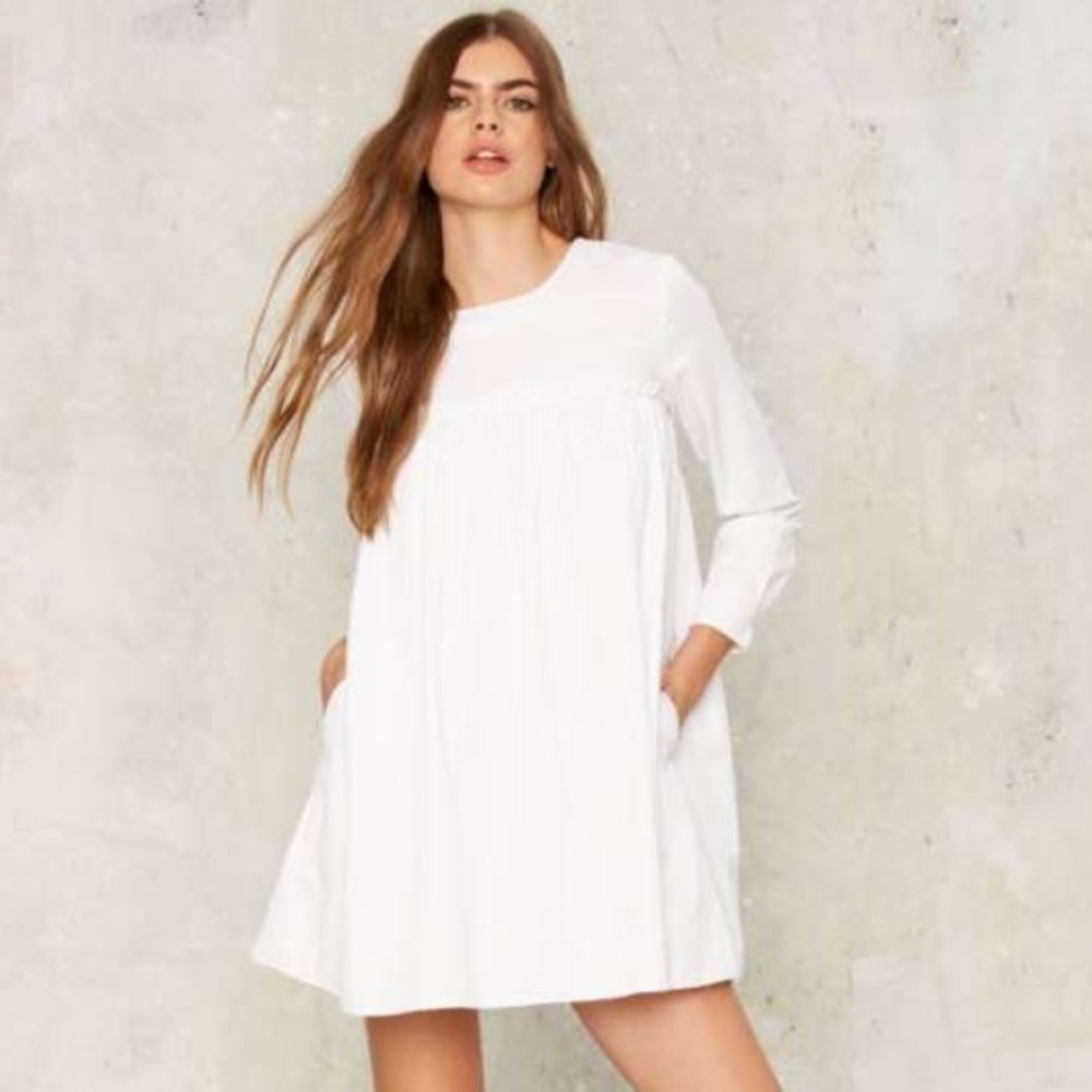 Nasty Gal A-Line Shirt Dress