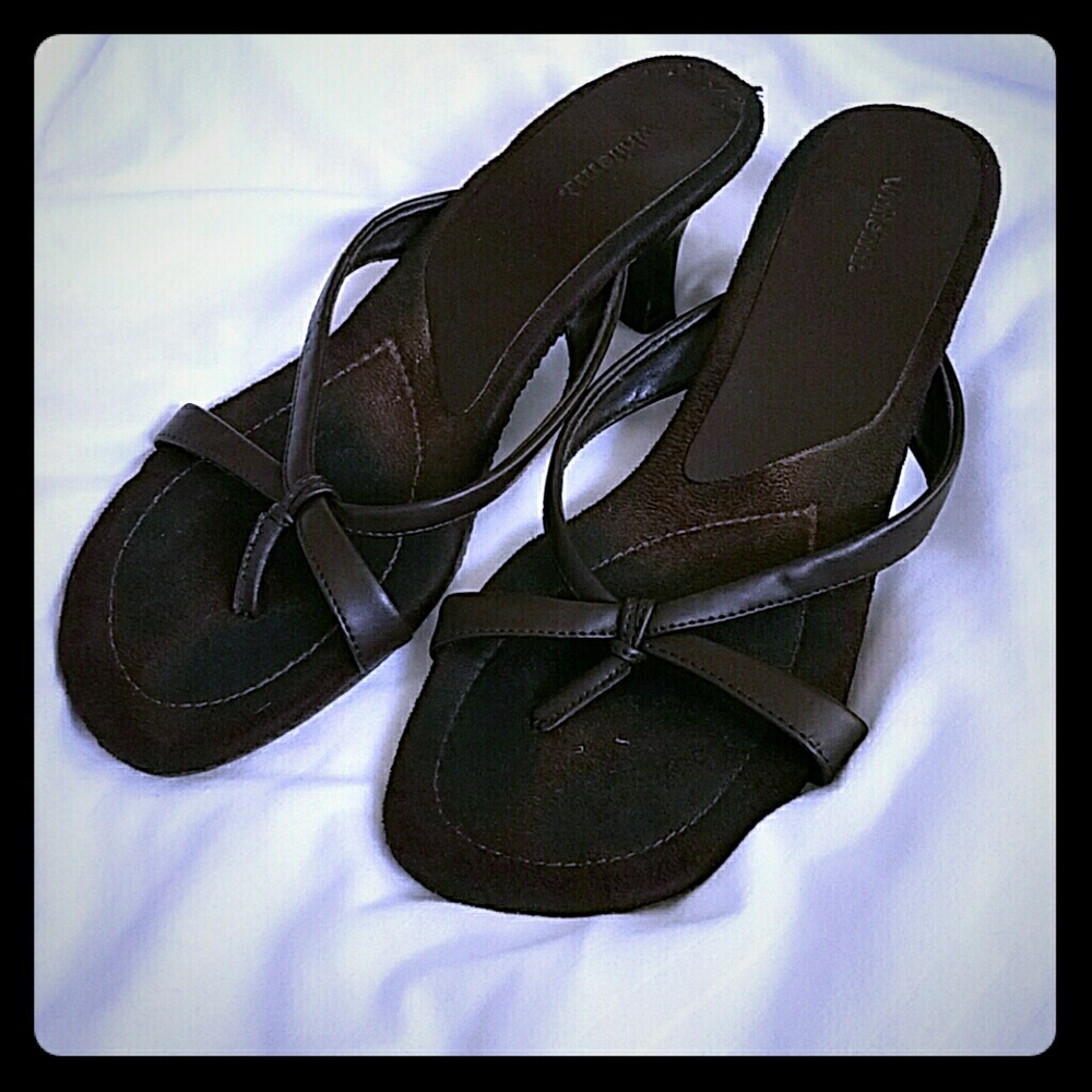 ❤V-daySALE❤Brown Strappy Heels