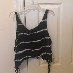 Tie-dye crop top