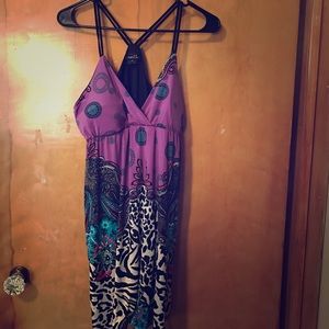 Racer back dress