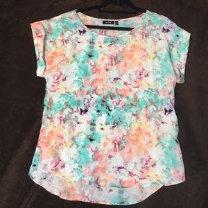 Apt 9 Floral Woven Top