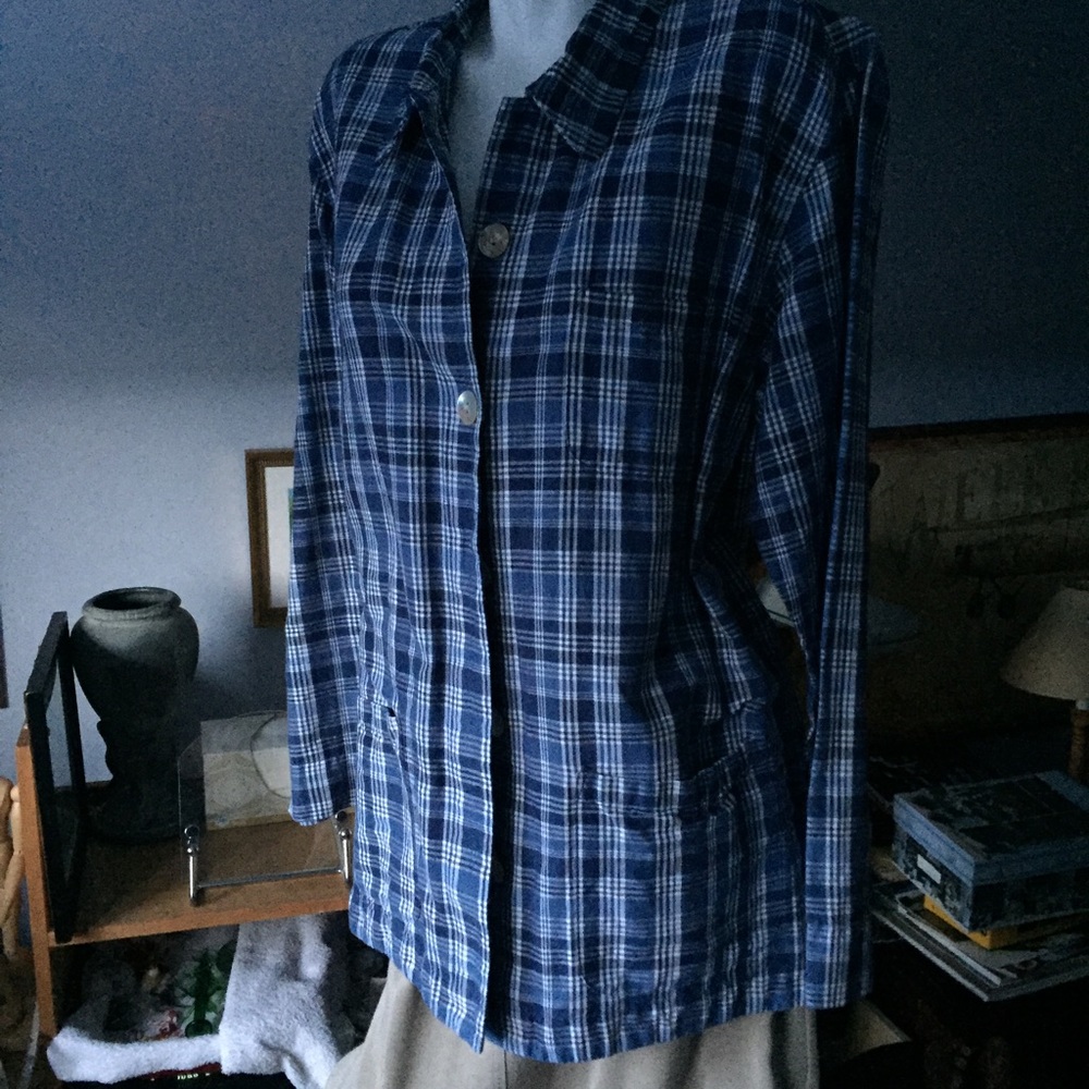 Talbots Plaid Jacket - Picture 3 of 7
