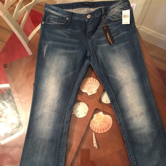 Vigoss medium wash boot leg flare jeans - Picture 2 of 4