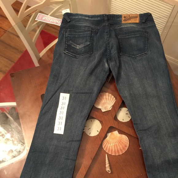 Vigoss medium wash boot leg flare jeans - Picture 3 of 4