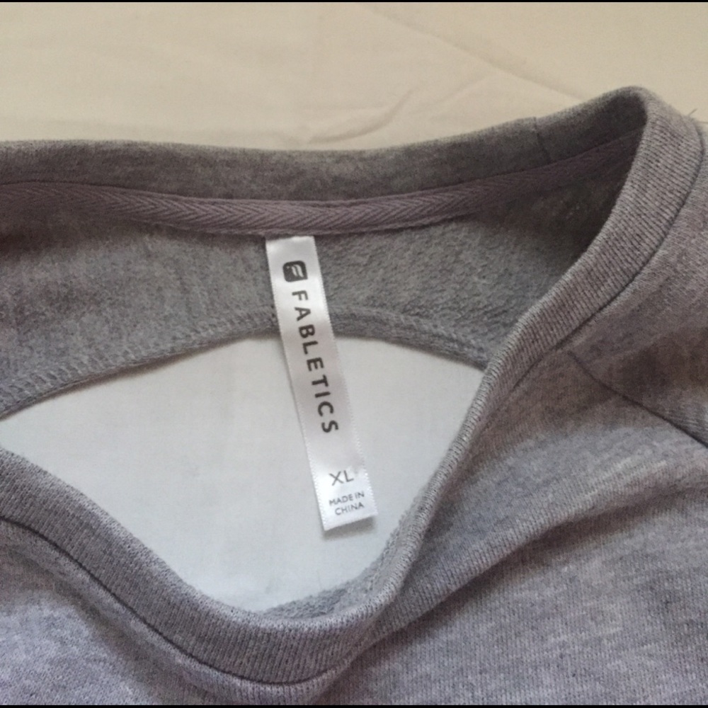 Fabletics Sweatshirt W/ Open Back - image 4