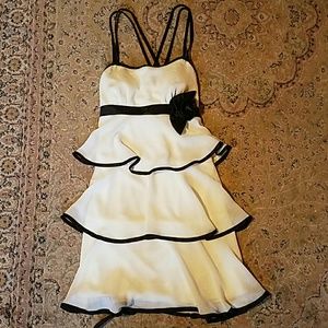 White/Black Dress.
