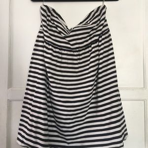 Torrid black and white stripe dress