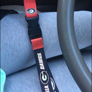 UGA lanyard