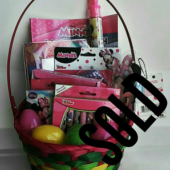 Minnie Mouse Easter Basket - Picture 1 of 4