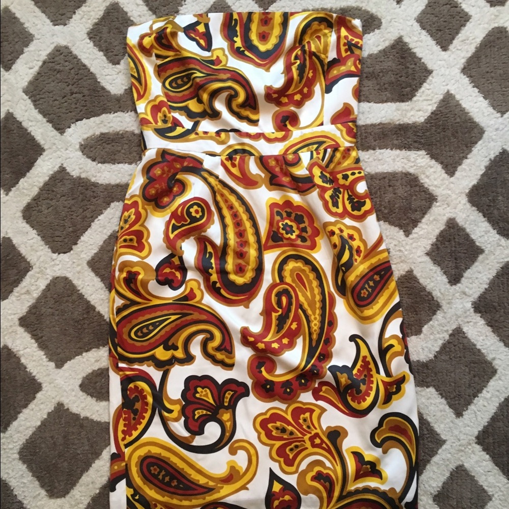 Banana Republic paisley Dress Sz 6