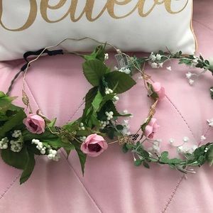 Claire's Accessories - 3-pk Floral Hair Crowns Claire's Accessories - 3-pk Floral Hair Crowns