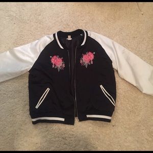 Nordstrom BP Rose bomber jacket