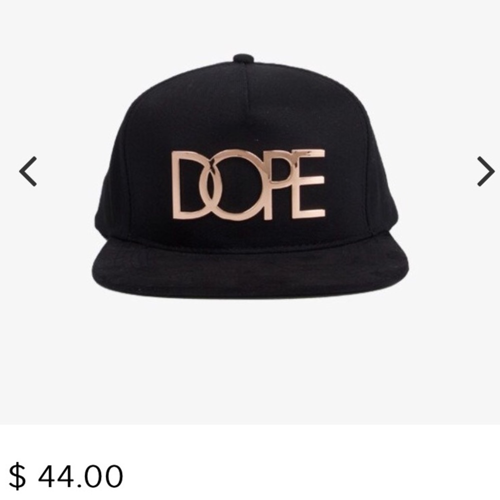 Dope 24K Gold Snapback Hat