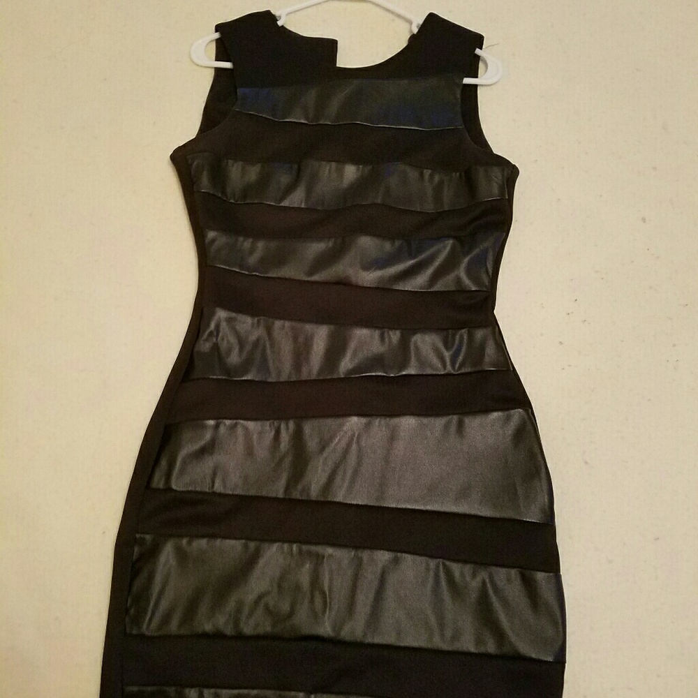 Michele Bohbot black dress