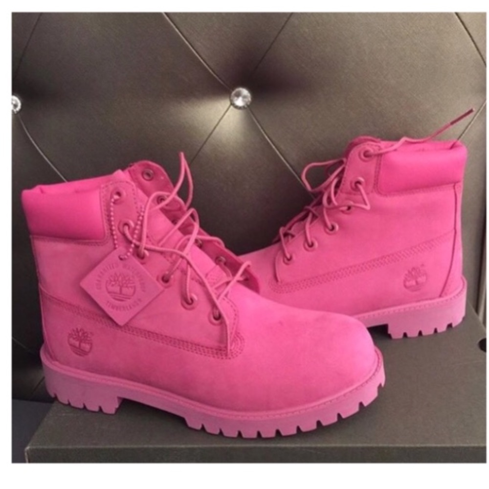 Pink timbs