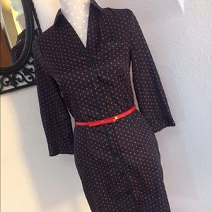 The Limited Polkadot Dress
