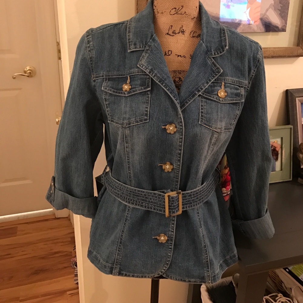 Charter Club PM Jean Jacket