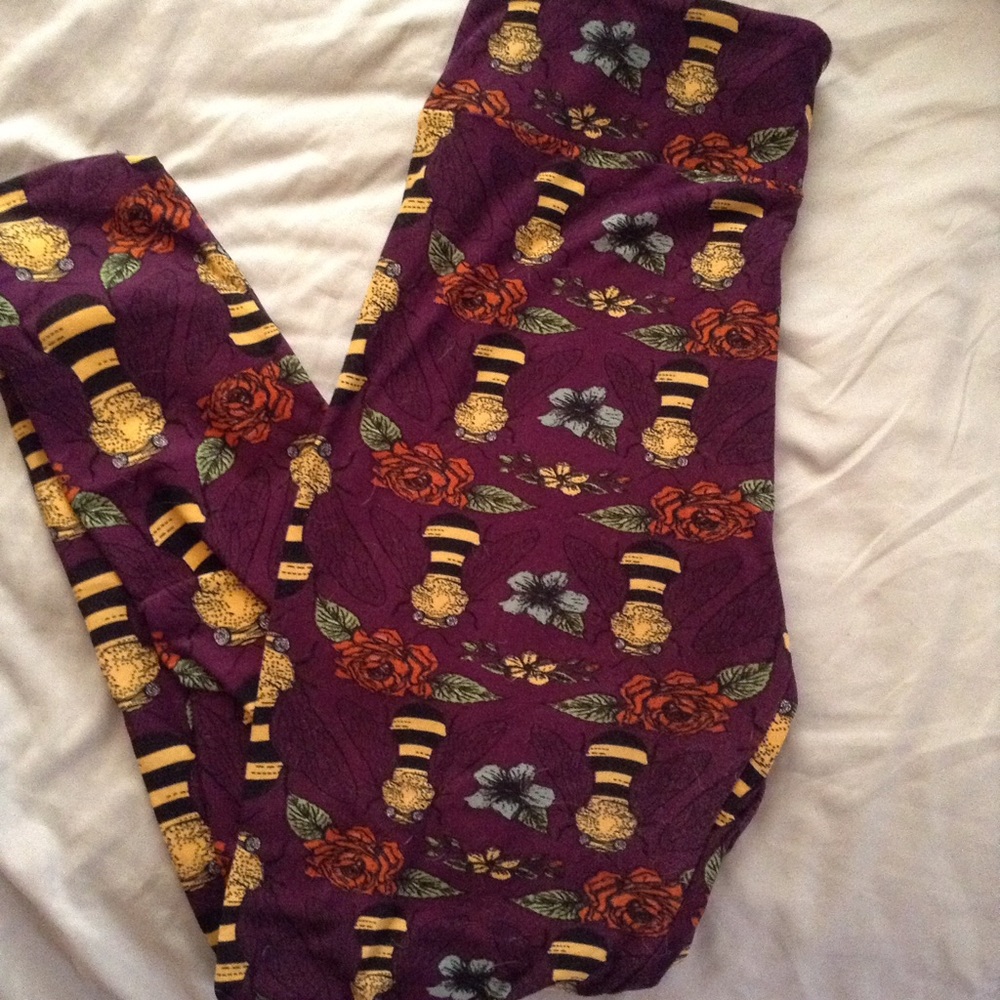 Lularoe TC Bee leggings