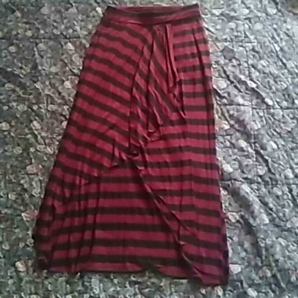 Floor length skirt