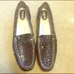 Mens Sperry Top Slider Dress Shoes Croc Style