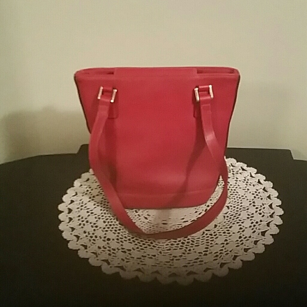 Liz Claiborne Red Leather Purse