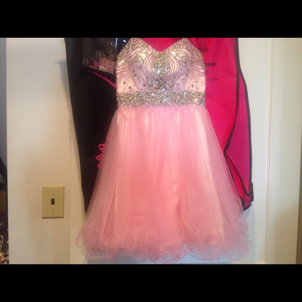 Pink formal/prom dress