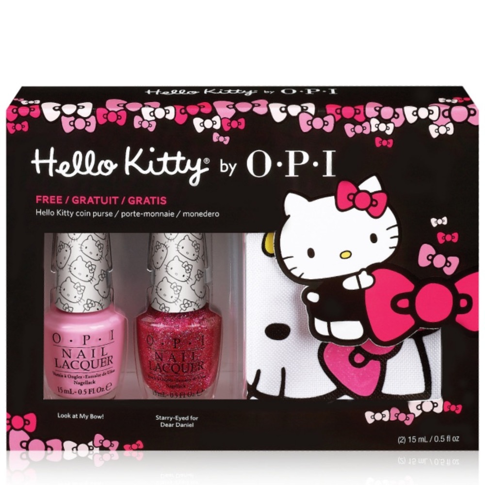 Hello Kitty by OPI - Coin In My Purse Set