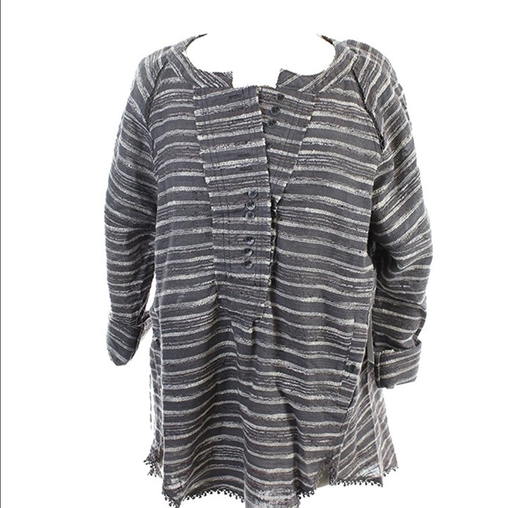 Free people metallic sweater