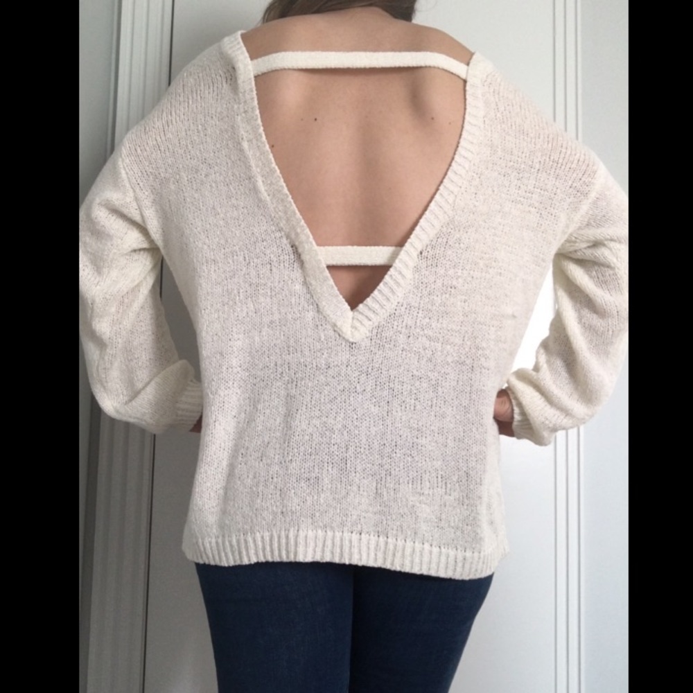 White sweater