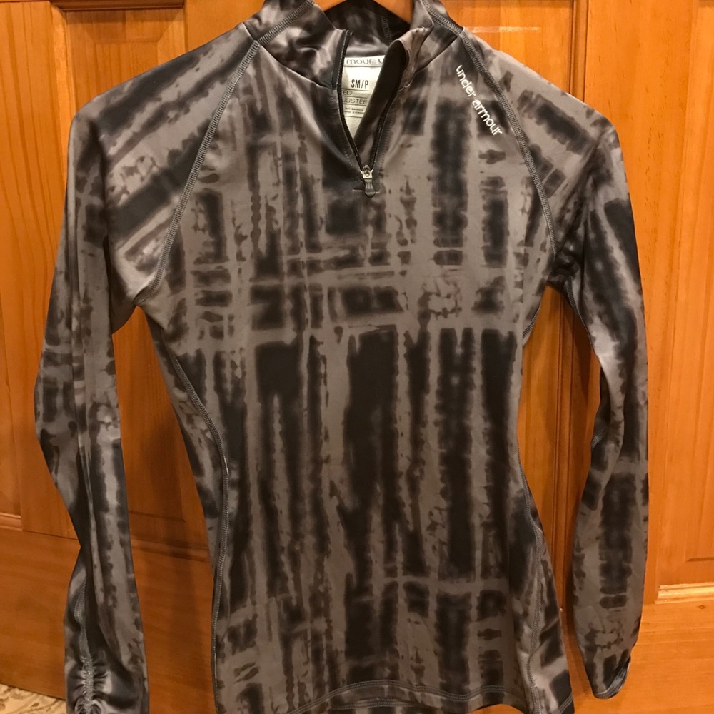Under armor tie dye quarter zip