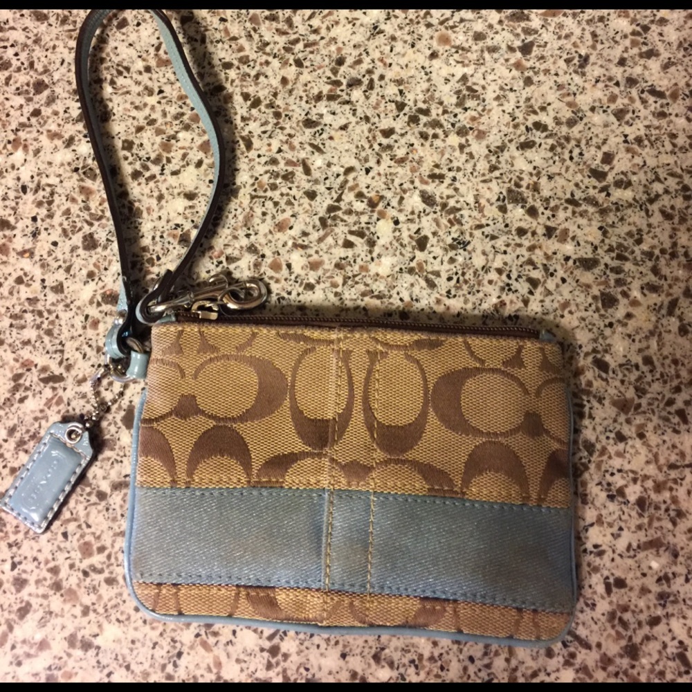Coach wristlet