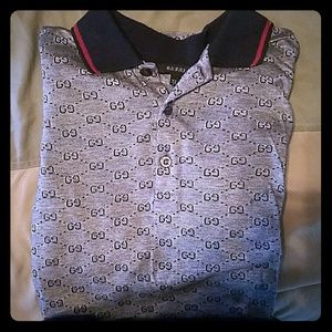Short sleeve Gucci Polo Shirt