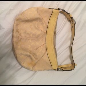 Lemon Drop Coach Purse