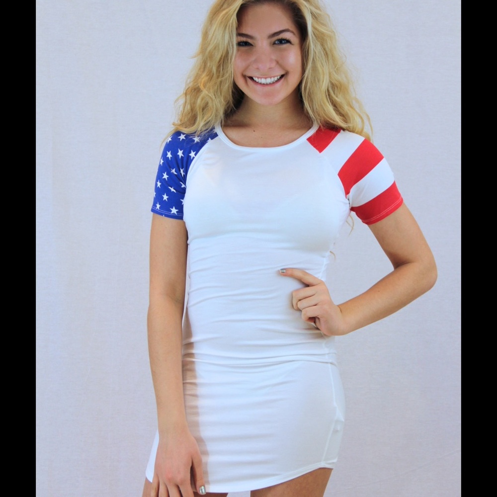Patriotic Fourth of July Dress