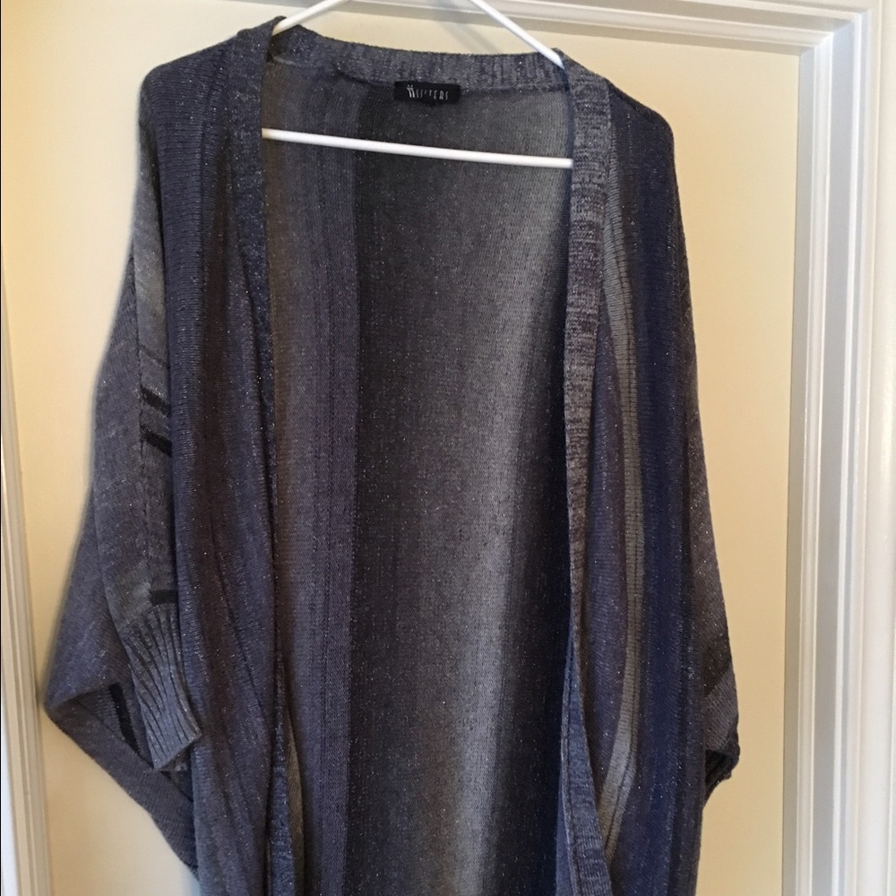 Blue and grey sweater from boutique in osterville