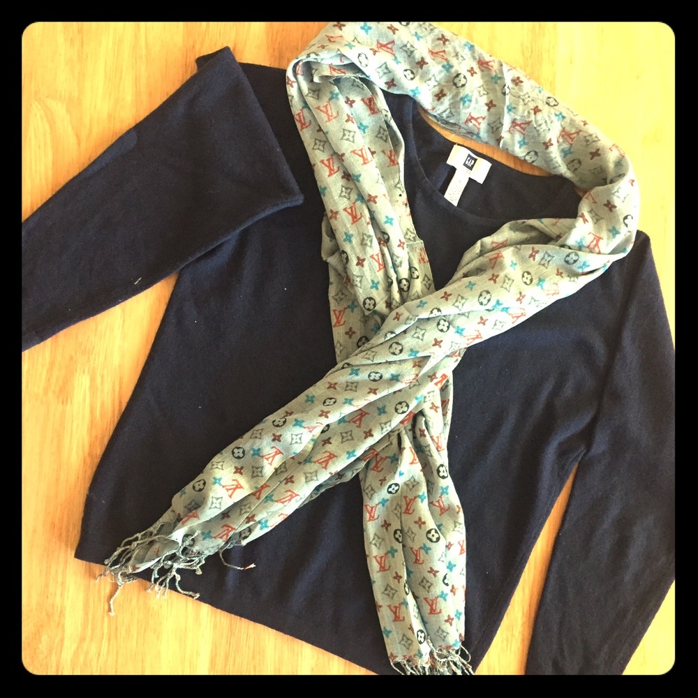 GAP sweater and shawl