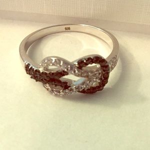 NWOT crystal infinity ring