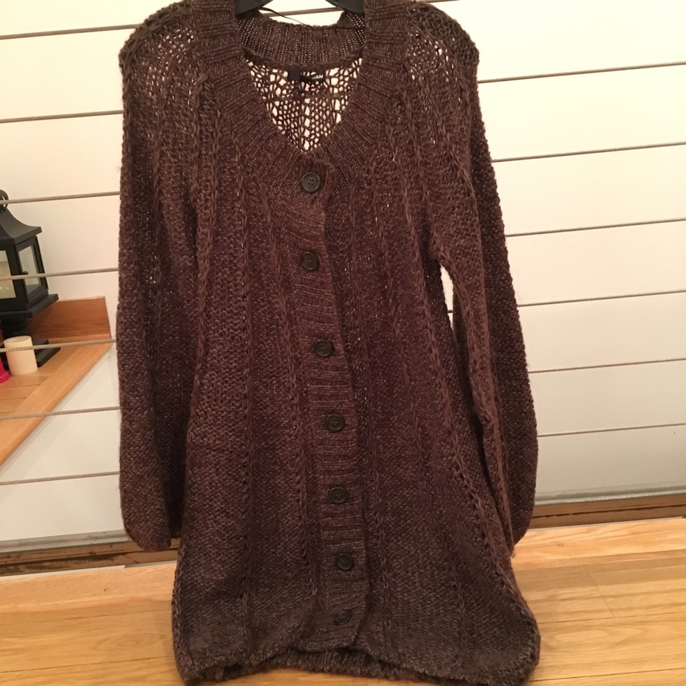 Crochet Sweater Dress