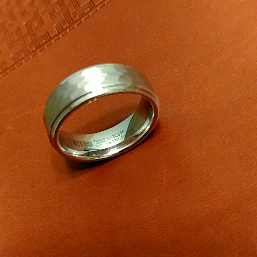 Triton Tungsten Carbide wedding band
