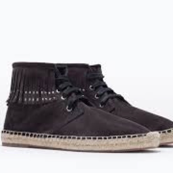 Zara suede fringe espadrilles - Picture 2 of 3