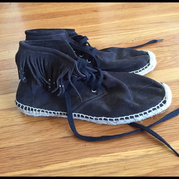 Zara suede fringe espadrilles - Picture 3 of 3