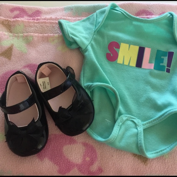 Other - Baby shoes size 1 Babysuite newborn Blanquet