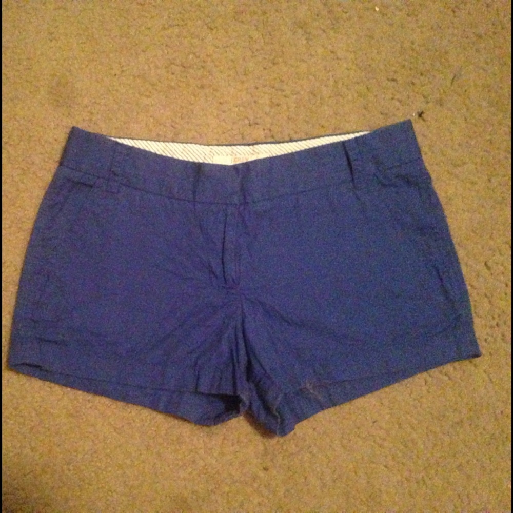 J crew chino shorts size 6